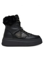 Blauer Trzewiki F5EMERY01/LEA Czerwony. Czerwone botki damskie Blauer, ze skóry, bez obcasa, na płaskiej podeszwie, bez zapięcia. Za 589.99 zł.