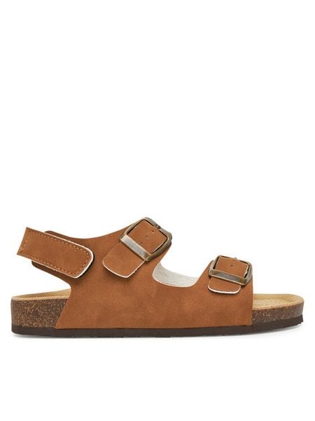 Primigi Sandały 7935211 M Brązowy. Brązowe sandały chłopięce Primigi, z nubiku, bez zapięcia. Za 149.99 zł.