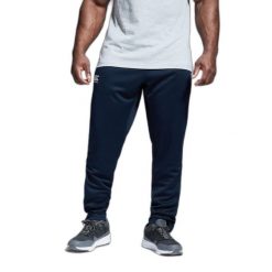 Dopasowane spodnie dresowe z elastycznego poliestru Canterbury. Niebieskie spodnie sportowe męskie CANTERBURY, bez wzorów, z dresówki. Za 351.00 zł.