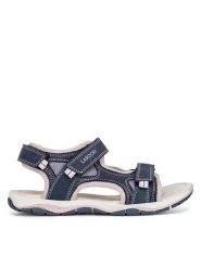 Lasocki Young Sandały KAMI CI12-2625-53B (IV)DZ Granatowy. Niebieskie sandały dziewczęce Lasocki Young, z materiału, bez zapięcia. Za 90.99 zł.