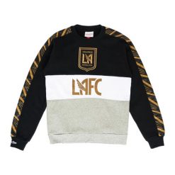 Bluza Los Angeles FC Leading Scorer. Czarne bluzy męskie Mitchell & Ness, m, bez wzorów, bez kaptura. Za 328.50 zł.