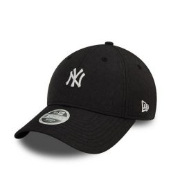 Czapka z daszkiem New Era. Czarne czapki i kapelusze damskie New Era, bez wzorów. Za 119.99 zł.