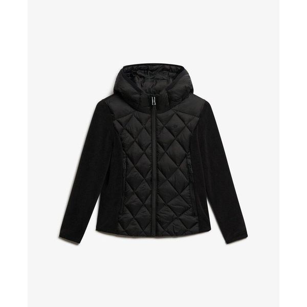 Damska kurtka z kapturem Superdry Heritage Storm. Czarne kurtki damskie Superdry., m, bez wzorów, z meshu, z kapturem. Za 565.90 zł.