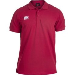 Polo Canterbury Waimak. Brązowe koszulki sportowe damskie CANTERBURY, bez wzorów, bez kołnierzyka, bez ramiączek. Za 253.50 zł.