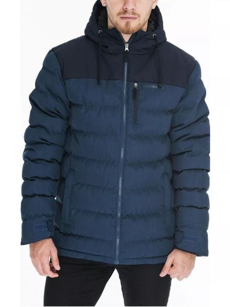 Kurtka uliczna męska Fundango Passat Padded. Niebieskie kurtki męskie Fundango, m, bez wzorów, z materiału, narciarskie. Za 399.90 zł.