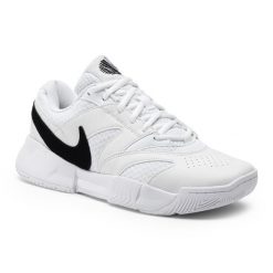 Buty do tenisa męskie Nike Court Lite 4. Białe buty sportowe męskie Nike, bez zapięcia, tenisowe, nike court. Za 269.99 zł.