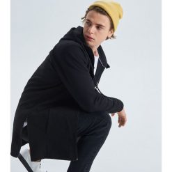 Bluza o dłuższym kroju z zamkami - Czarny. Bluzy męskie marki Cropp. Za 139.99 zł.
