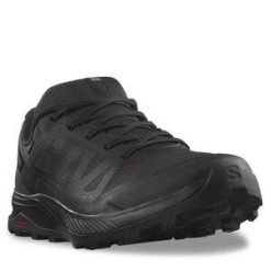 Trekkingi Salomon. Czarne buty sportowe męskie Salomon, trekkingowe. Za 389.99 zł.