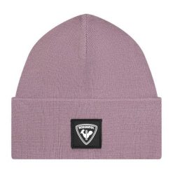 Czapka zimowa damska Rossignol Zely. Fioletowe czapki i kapelusze damskie Rossignol, na zimę, bez wzorów, sportowe. Za 159.99 zł.