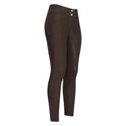 Damskie spodnie jeździeckie o pełnej przyczepności Imperial Riding Bliss. Brązowe spodnie materiałowe damskie IMPERIAL RIDING, bez wzorów, z elastanu. Za 547.00 zł.
