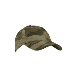 Czapka myśliwska z daszkiem camo light. Brązowe czapki i kapelusze męskie SOLOGNAC. Za 19.99 zł.