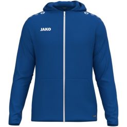 Kurtka z kapturem Jako One. Białe kurtki męskie Jako, s, bez wzorów, z materiału, sportowe, z kapturem. Za 230.55 zł.