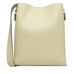 Torebka GINO ROSSI. Żółte torebki do ręki damskie Gino Rossi, bez wzorów, klasyczne, bez dodatków. Za 349.99 zł.