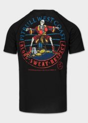 Męski Rashguard krótki PITBULL koszulka techniczna CHAMPION BLOODLINE. Czarne koszulki sportowe męskie PITBULL, m, bez wzorów, z elastanu, bez kołnierzyka, bez ramiączek, na fitness i siłownię. Za 179.00 zł.