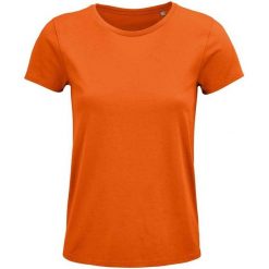 Koszulka Damska/pań Crusader. Brązowe koszulki sportowe damskie SOL'S, xl, bez wzorów, sportowe, bez kołnierzyka. Za 41.99 zł.