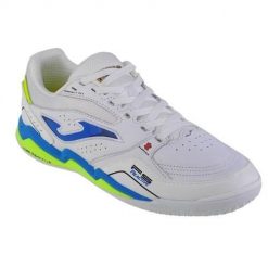 Buty do futsalu męskie Joma Fs 2302 In. Białe buty sportowe męskie Joma, bez zapięcia, do piłki nożnej. Za 249.99 zł.