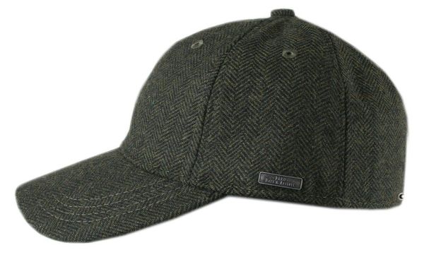 Jesienno Zimowa Czapka z Daszkiem, z Wełną, Jodełka - Pako Jeans - Ciemna Zieleń. Zielone czapki i kapelusze męskie Pako Jeans, na zimę, bez wzorów, z jeansu. Za 59.00 zł.