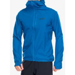 Kurtka przeciwdeszczowa męska Inov-8 Stormshell FZ V2. Niebieskie kurtki męskie Inov-8, m, bez wzorów, bez kaptura. Za 664.99 zł.