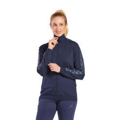 Damska bluza dresowa Erima Essential Team. Niebieskie bluzy damskie Erima, l, bez wzorów, z dresówki, bez kaptura. Za 258.50 zł.