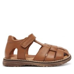 Sandały Froddo. Brązowe sandały chłopięce Froddo, bez zapięcia. Za 239.99 zł.