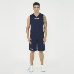 Damska Koszulka Bez Rękawów Biegowa Oddychająca Niebieska Portland. Niebieskie koszulki sportowe damskie Legea, xl, bez wzorów, z materiału, bez kołnierzyka, bez ramiączek, do biegania. Za 64.00 zł.