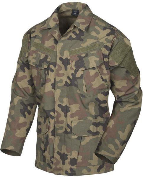 Helikon-Tex Bluza SFU NEXT® - PolyCotton Ripstop - PL Woodland. Bluzy męskie HELIKON-TEX, m, bez wzorów, bez kaptura. Za 165.05 zł.