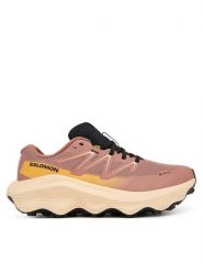 Salomon Buty do biegania Ultra Flow 2 Gtx L47884500 Różowy. Czerwone obuwie sportowe damskie Salomon, bez wzorów, z materiału, do biegania. Za 649.99 zł.