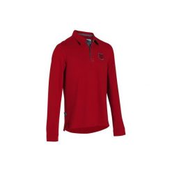 Koszulka polo jeździecka Blason męska. Bluzki z długim rękawem męskie marki FOUGANZA. W wyprzedaży za 89.99 zł.