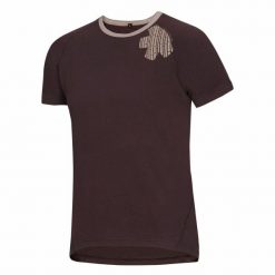 Koszulka Ocun Bamboo. Brązowe koszulki sportowe męskie Ocun, m, bez wzorów, bez kołnierzyka, bez ramiączek, wspinaczkowe. Za 174.00 zł.