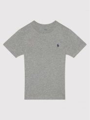 Polo Ralph Lauren T-Shirt 322832904039 Szary Regular Fit. Szare t-shirty dla chłopców Polo Ralph Lauren, bez wzorów, z bawełny, bez ramiączek. Za 129.99 zł.