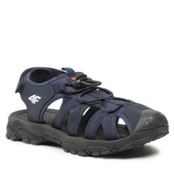 Sandały 4F. Niebieskie sandały chłopięce 4f, bez zapięcia. Za 139.99 zł.