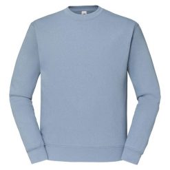 Klasyczna Bluza Rozpinana Unisex Dla Dorosłych. Niebieskie bluzy męskie Fruit of the Loom, l, bez wzorów, bez kaptura. Za 79.99 zł.