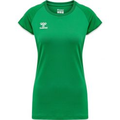 Koszulka damska Hummel hmlhmlCORE volley stretch. Białe koszulki sportowe damskie Hummel, xs, bez wzorów, bez kołnierzyka, bez ramiączek, na fitness i siłownię. Za 144.50 zł.