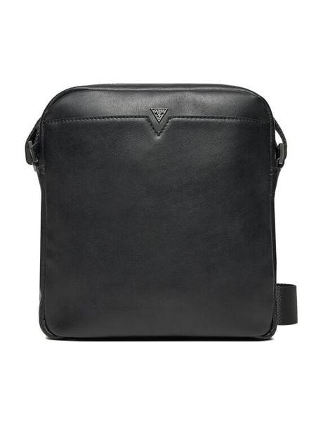 Guess Saszetka HMFISE P4459 Czarny. Czarne saszetki męskie Guess, ze skóry. Za 399.99 zł.