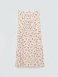 Spódnica damska midi w kwiatowy wzór perłowa Shimenita 103. Białe spódnice damskie Big Star, na lato, l, bez wzorów, z tkaniny, retro, midi, dopasowane. Za 179.99 zł.