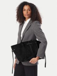 KARL LAGERFELD Torebka B4W30359 Czarny. Czarne torebki do ręki damskie KARL LAGERFELD, bez wzorów, z materiału, bez dodatków. Za 849.99 zł.