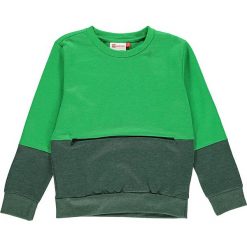 Bluza "Sebastian 608" w kolorze zielonym. Bluzy dla chłopców marki bonprix. W wyprzedaży za 82.95 zł.