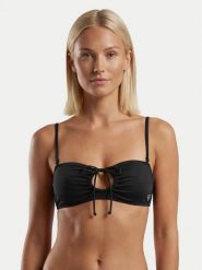 Roxy Góra od bikini Solid Essentials ERJX305692 Czarny. Czarne bikini damskie Roxy, s, bez wzorów. Za 149.99 zł.