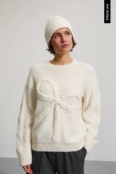 Czapka z dodatkiem wełny biała. Białe czapki i kapelusze damskie MOODO, bez wzorów, z poliamidu. Za 49.99 zł.
