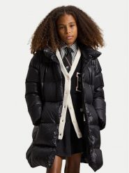 Polo Ralph Lauren Kurtka puchowa 313970094001 Czarny Regular Fit. Czarne kurtki i płaszcze dla dziewczynek Polo Ralph Lauren, bez wzorów, z puchu, bez kaptura. Za 1,399.00 zł.