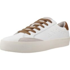 Buty SUN68 STREET LEATHER Biały. Białe trekkingi męskie SUN68, trekkingowe. Za 427.99 zł.