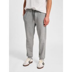 Spodnie dresowe Hummel Tech Fleece Regular. Szare krótkie spodenki sportowe męskie Hummel, bez wzorów, z dresówki, do piłki ręcznej. Za 296.55 zł.