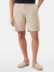 Emporio Armani Szorty sportowe EM000591 AF20428 U6213 Beżowy. Brązowe krótkie spodenki sportowe męskie Emporio Armani, m, bez wzorów, z bawełny. Za 579.99 zł.