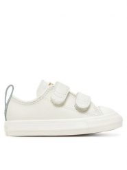 Converse Trampki Chuck Taylor All Star Gold Easy-On A13793C Écru. Trampki i tenisówki dziewczęce Converse, bez wzorów, ze skóry, bez zapięcia. Za 149.99 zł.