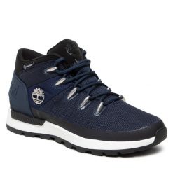 Trapery Timberland. Niebieskie kozaki męskie Timberland, bez zapięcia. Za 469.99 zł.