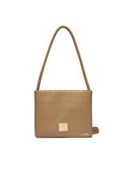 Monnari Torebka BAG0370-015 Beżowy. Brązowe torebki do ręki damskie Monnari, bez wzorów, ze skóry, bez dodatków. Za 239.99 zł.