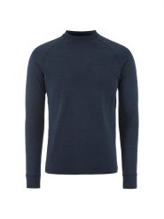 Craft Koszulka z długim rękawem Wool Comfort RN LS izolacja – Night. Niebieskie bluzki z długim rękawem męskie Craft, m, bez wzorów, z poliesteru, bez kołnierzyka. Za 401.00 zł.