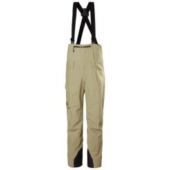 Kombinezon narciarski damski z szelkami Helly Hansen Verglas BC. Brązowe spodnie snowboardowe damskie Helly Hansen, na zimę, bez wzorów, sportowe, narciarskie. W wyprzedaży za 1,039.20 zł.