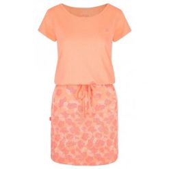 LOAP Asmen damska sukienka krótka bawełna-modal XS. Fioletowe sukienki damskie ZONE PERFECT, xs, bez wzorów, z bawełny, sportowe, bez kołnierzyka, bez ramiączek, mini, sportowe. Za 137.99 zł.