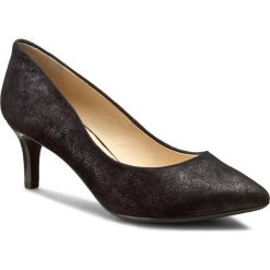 Półbuty GEOX - D Elina C D52P8C 000MA C9999 Czarny. Czarne półbuty damskie Geox, z materiału. W wyprzedaży za 239.00 zł.